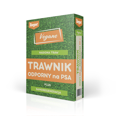 Trawnik odporny na psa Vegano