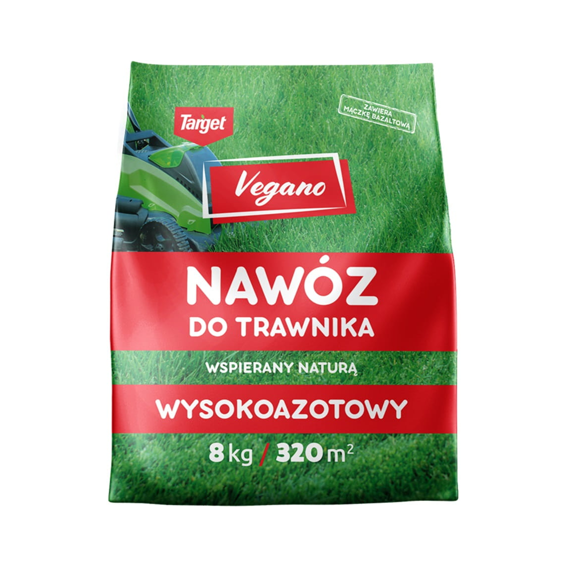 Wysokoazotowy nawóz do trawnika Vegano