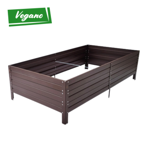 Grządka podwyższona brązowa