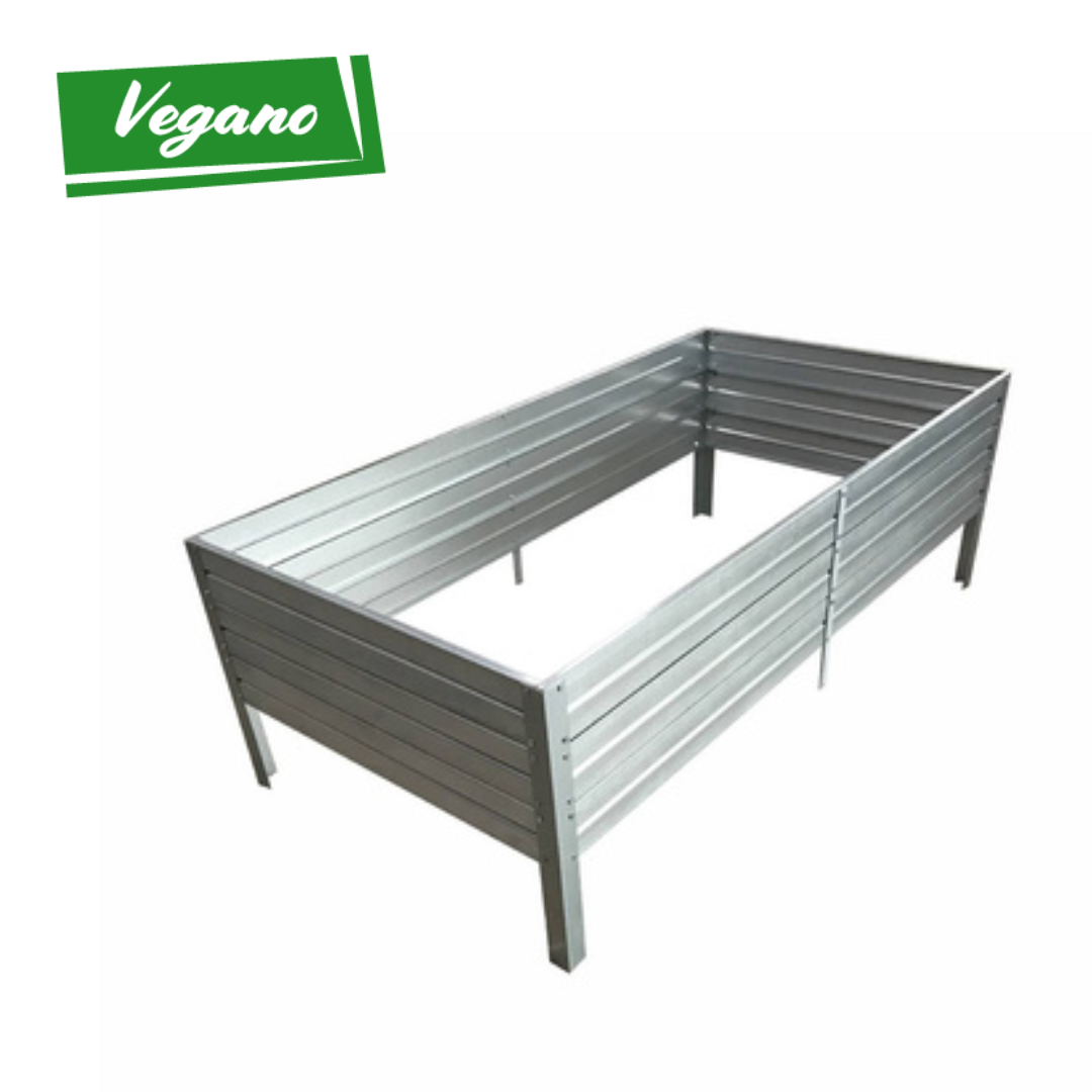 Grządka podwyższona szara