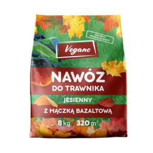 Jesienny nawóz do trawnika z mączką bazaltową