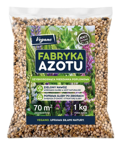 Poplon - fabryka azotu Vegano. Wysiew po głównym plonie. Poplon - fabryka azotu Vegano. Wysiew po głównym plonie.